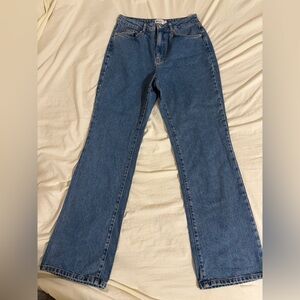 Stylish Blue Women's Straight Leg Pants